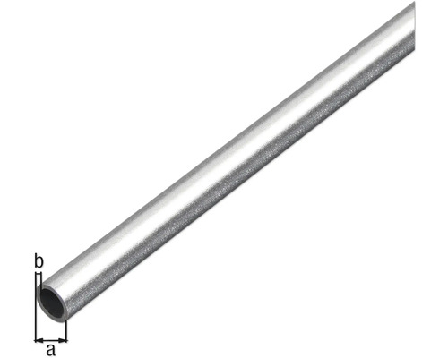 Metallrör med markering av diametrarna