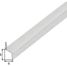 Vinkelprofil ALBERTS aluminium kulpenad silver självhäftande 15x15x1mm 1m