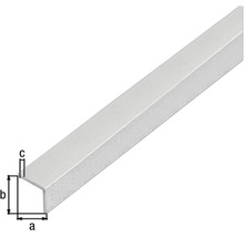 Vinkelprofil ALBERTS aluminium kulpenad silver självhäftande 20x20x1mm 1m
