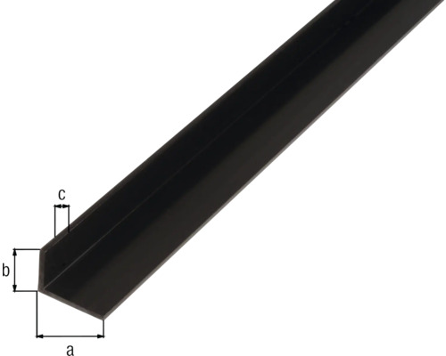 Vinkelprofil för användning i inredning