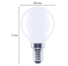 Klotlampa FLAIR LED G45 E14 4W(40W) 470lm 2700K varmvit dimbar matt-thumb-4