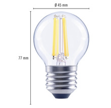 Klotlampa FLAIR LED G45 E27 5,5W(60W) 806lm 2700K varmvit dimbar klar-thumb-4