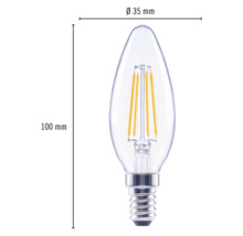 Kronljus FLAIR LED C35 E14 5,5W(60W) 806lm 2700K varmvit dimbar klar-thumb-4 Kronljus FLAIR LED C35 E14 5,5W(60W) 806lm 2700K varmvit dimbar klar-thumb-4