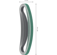 Slipband med måtten 13 mm gånger 457 mm