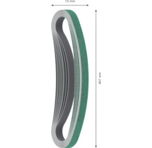 Slipband med måtten 13 mm gånger 457 mm