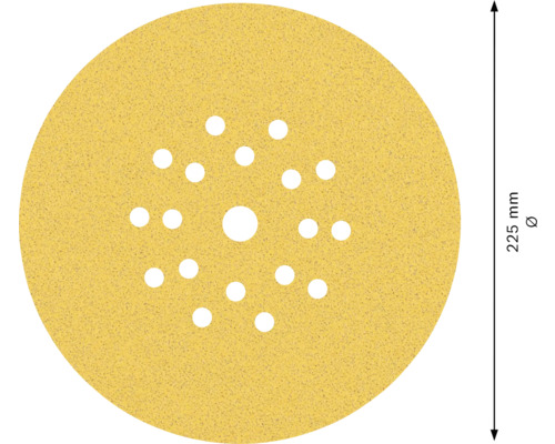 Slipskiva, diameter 225 mm