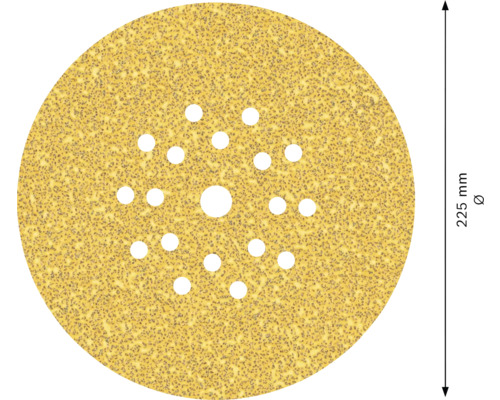 Slipskiva, 225 mm diameter