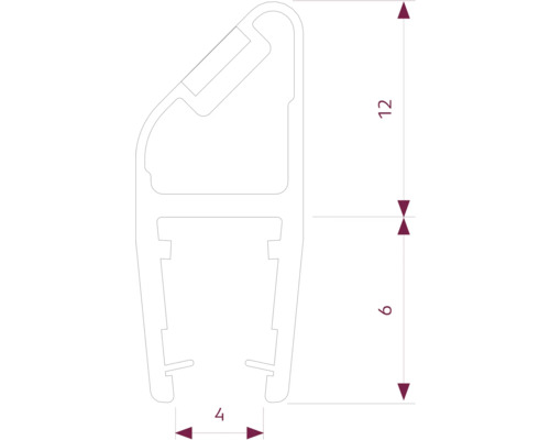 Profilritning med måttangivelser