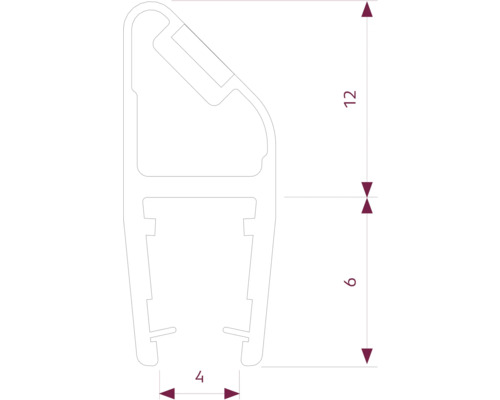 Profilritning med måttangivelser