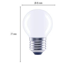 Klotlampa FLAIR LED G45 E27 4W(40W) 470lm 2700K varmvit dimbar matt-thumb-4