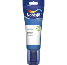 Spackel för våtrum med Nordsjö logotyp