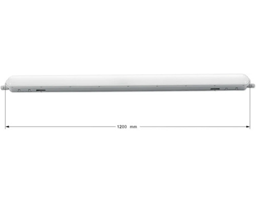 Våtrumsarmatur, längd 1200 mm