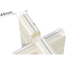 Friggebod PALMAKO Lea 14,2m² Slide natur