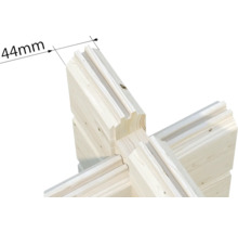 Friggebod PALMAKO Lea 14,2m² Slide Plus vit/transparent