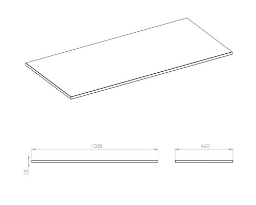 Illustration av en arbetsbänk med mått.