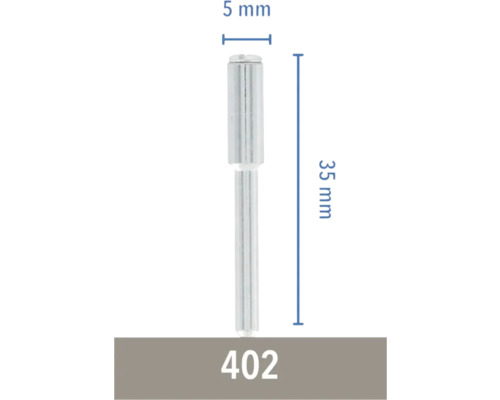 Slipstift 5 mm diameter och 35 mm längd